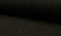 Luxury 100% Boiled Wool Fabric Material – DARK GREY